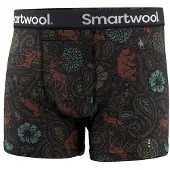 Smartwool Merino Print Brief Boxers Noir L Homme