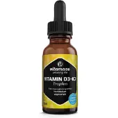 Vitamaze Vitamine D3 + K2 gouttes hautement dosées, 50 ml de solution