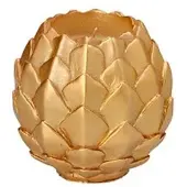 Starpak Bougie sphérique Bougie sphérique Pine Cone or (1 pcs)