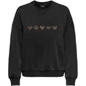 ONLY Sweat Black Onlember 15366411 4498 Femme Only