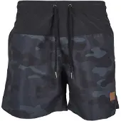 Urban Classics Shorts de bain bleu fumé / bleu-gris / noir