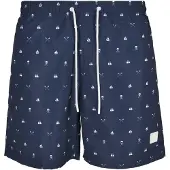 Urban Classics Shorts de bain marine / blanc