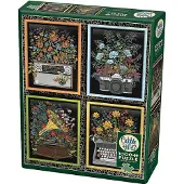 Cobble Hill Puzzle Objets floraux - 1000 Teile Kartonpuzzle Blumen