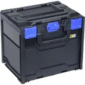 Allit Boîte de rangement EuroPlus MetaBox 340 noir/bleu