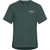 Jack Wolfskin Vonnan Graphic Short Sleeve T-shirt Vert M Femme