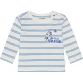 Noppies T-Shirt bleu clair / bleu foncé / blanc cassé