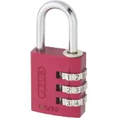ABUS Cadenas à combinaison 145/30 FRANCE SAS 145/30 ROUGE