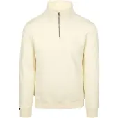 Superdry pour homme. M2013750A Sweat Essential Logo Henley blanc cassé (3XL), Casuel, Coton