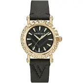 Versace Ve6d00223 40mm 5atm Quartz Analogical Woman Watch Doré Femme