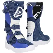 Acerbis X-Team JR Bottes Motocross Enfant Bleu Blanc Taille 35