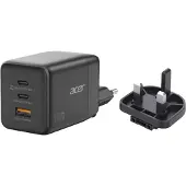 Acer HP.DSCAB.019 chargeur d'appareils mobiles Universel Noir Secteur Charge rapide Intérieure