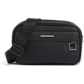 Armani Exchange pour homme. XM002038AF19931UC001 Bandoulière en cuir synthétique avec deux compartiments noir (OSFA), Casuel, Polyester