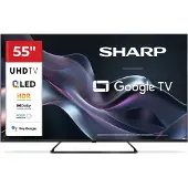 Sharp 55HP6265E TV 139,7 cm (55") 4K Ultra HD Smart TV Wifi Noir