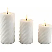 Relaxdays 3 bougies (3x)