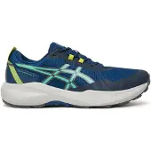 Asics pour homme. 1011C160 Formateurs Gel-Venture 11blue (45), Bleu, Plat, Lacets, Sport, Outdoor, Multisport