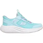 SKECHERS Baskets basses enfant BOUNDER PRO SLIP-INS filles - Bleu - 29