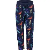 Blue Seven Pantalon bleu marine / pétrole / orange foncé