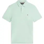Tommy Hilfiger Polo manches courtes pour hommes, coupe classique, couleur vert (vert menthe), taille X