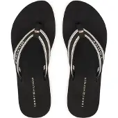 Tommy Hilfiger Tongs noir / blanc