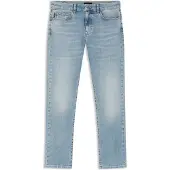 BOSS Jean bleu BOSS Orange Delaware, coupe slim, mélange de coton