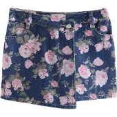 Next Jupe bleu denim / jade / rose / rose pastel
