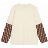 OH APRIL T-shirt beige / marron