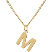 GOOD.designs Chaîne 'M' or