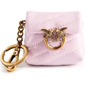 Pinko Porte-clés 'Airpods Love' or / rose