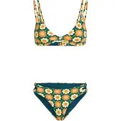O'Neill Bikini jaune clair / vert foncé / orange