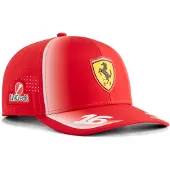 Puma Ferrari Charles Leclerc Replica Cap Rouge