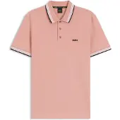 BOSS pour homme. 50469055 Polo Paddy rose (M), Casuel, Coton, Manche courte