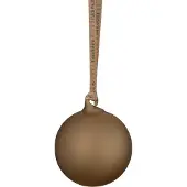 Blomus JUHLA Weihnachtsschmuck M coffee 7cm 4tlg (4x)