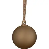 Blomus JUHLA Weihnachtsschmuck L coffee 9cm 2tlg (2x)