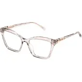 Furla Vfu876 Square Woman Glasses Clair 140/54 mm Femme