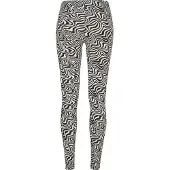 Urban Classics Leggings noir / blanc