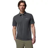 Columbia Nelson Point Short Sleeve Polo Gris XS Homme