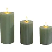 Relaxdays 3x bougies (3x)
