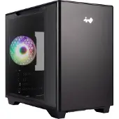 In Win A3 Case PC MicroATX Noir avec ventilateur ARGB intégré pour le jeu