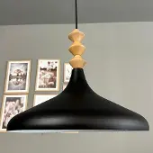 Bamyum Champion Pendelleuchte Schwarz (E27)