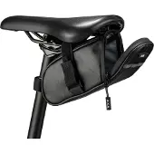 Axa Sacoche de selle , noir, fixation sur tige de selle, pour chaînes Plug-in