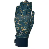 Matt Printed Inner Touch Screen Gloves Bleu L Homme