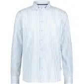 State of Art Chemise Dobby Rayures Clair Bleu clair Bleu taille S