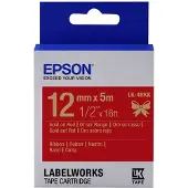 Epson LK-4RKK ruban d'étiquette Doré sur rouge