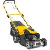 Stiga Tondeuse à essence Combi 48 SH | Moteur HONDA puissant | Bac de ramassage et fonction mulching | Transmission par roues | Largeur de coupe de 46 cm