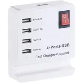 Revolt Chargeur Multi Usb Avec Interrupteur
