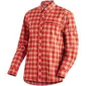 Maier Sports Kasen Long Sleeve Shirt Rouge M Homme