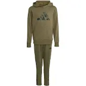 Adidas Ensemble de Jogging - J Camo TS - OLISTR/Blac - - 10 ans (140) - Ensemble de Jogging