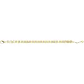 GUESS Ace of Diamonds Armband, (18.50 cm, Acier inoxydable)