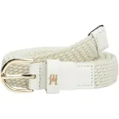 Tommy Hilfiger Ceinture 'ESSENTIAL EFFORTLESS' crème / or