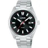 Lorus Watches Rh917sx9 40mm 10atm Quartz/analogical Watch Argenté Homme